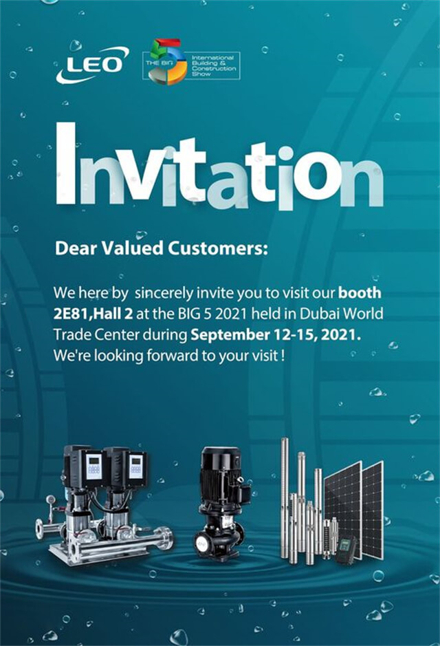 Big 5 2021---International Building & Construction Show