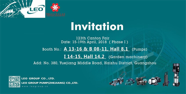 Invitation of 123th Canton Fair