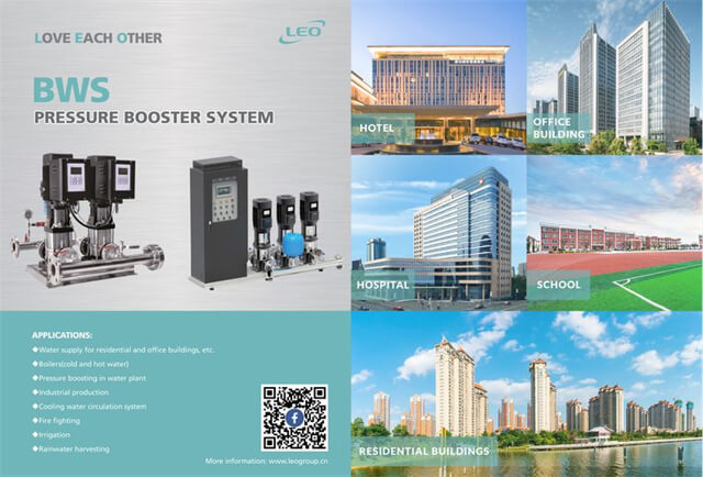 LEO BWS Pressure Booster System