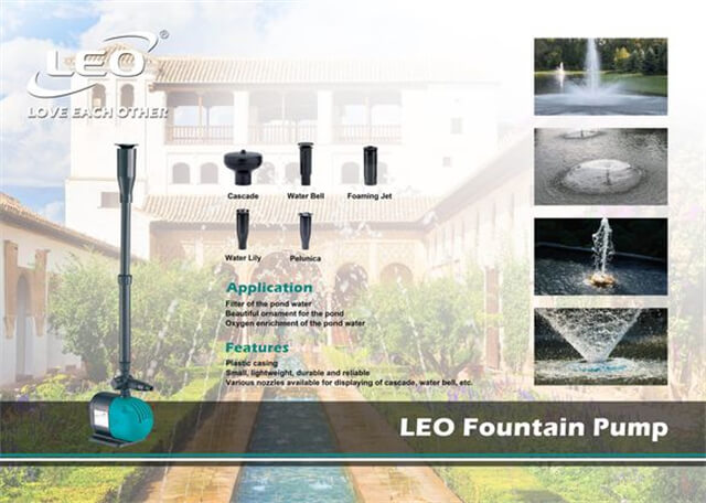 LEO Fountain Pump