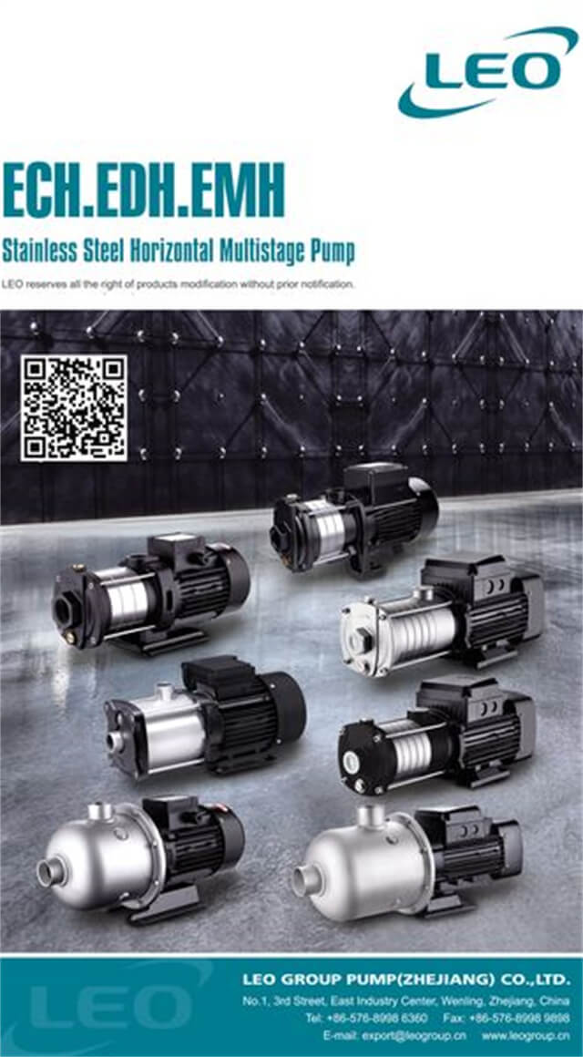 Stainless Steel Horizontal Multistage Pump Series
