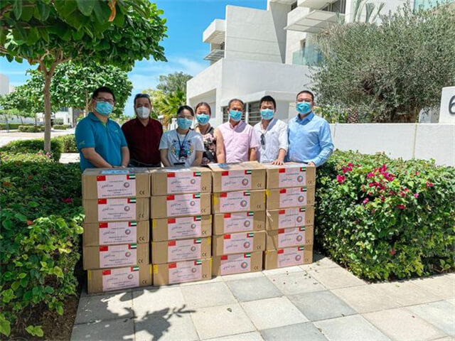 Donated Anti-epidemic Materials