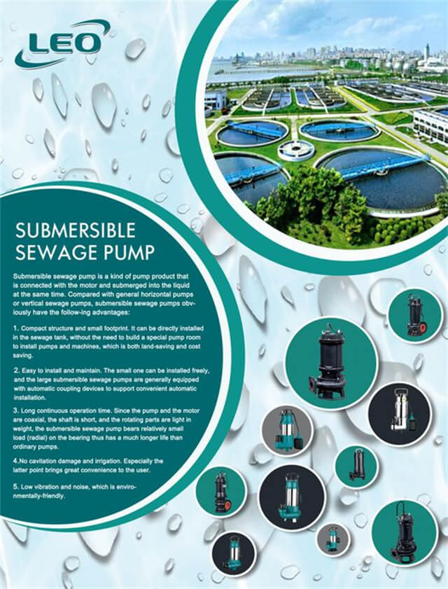 Submersible Sewage Pumps