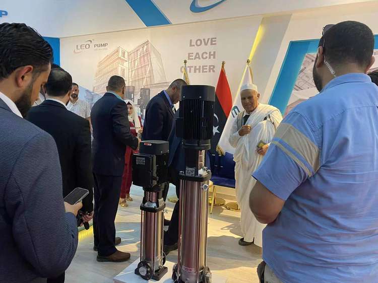 LEO PUMP at Lybia Build 2022