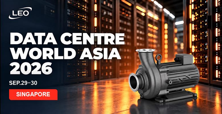 LEO pump - Data Centre World Asia 2026 in Singapore